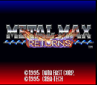 Screenshot Thumbnail / Media File 1 for Metal Max Returns (Japan) [En by Aeon Genesis v1.0]